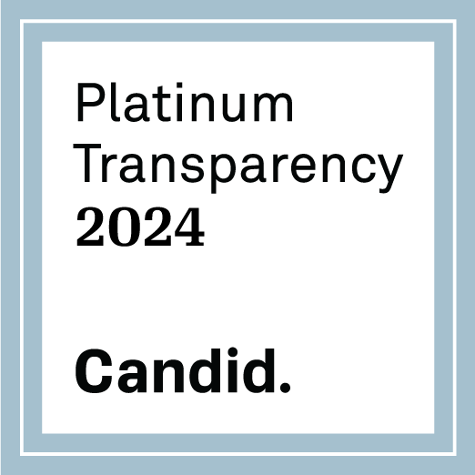 2024 Candid (Guidestar) platinum rating badge